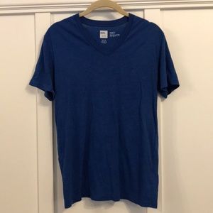 Urban outfitters slim blue v-neck